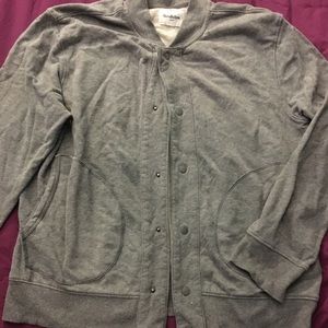 Goodfellow & Co. Gray Cotton Button Jacket